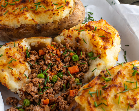 Shepherd's Pie Baked Potatoes